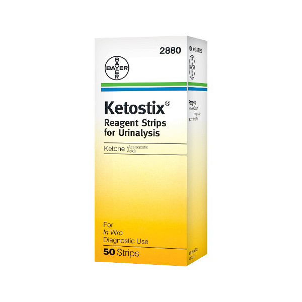 Ketostix Reagent Strips for Urinalysis 50 Strips